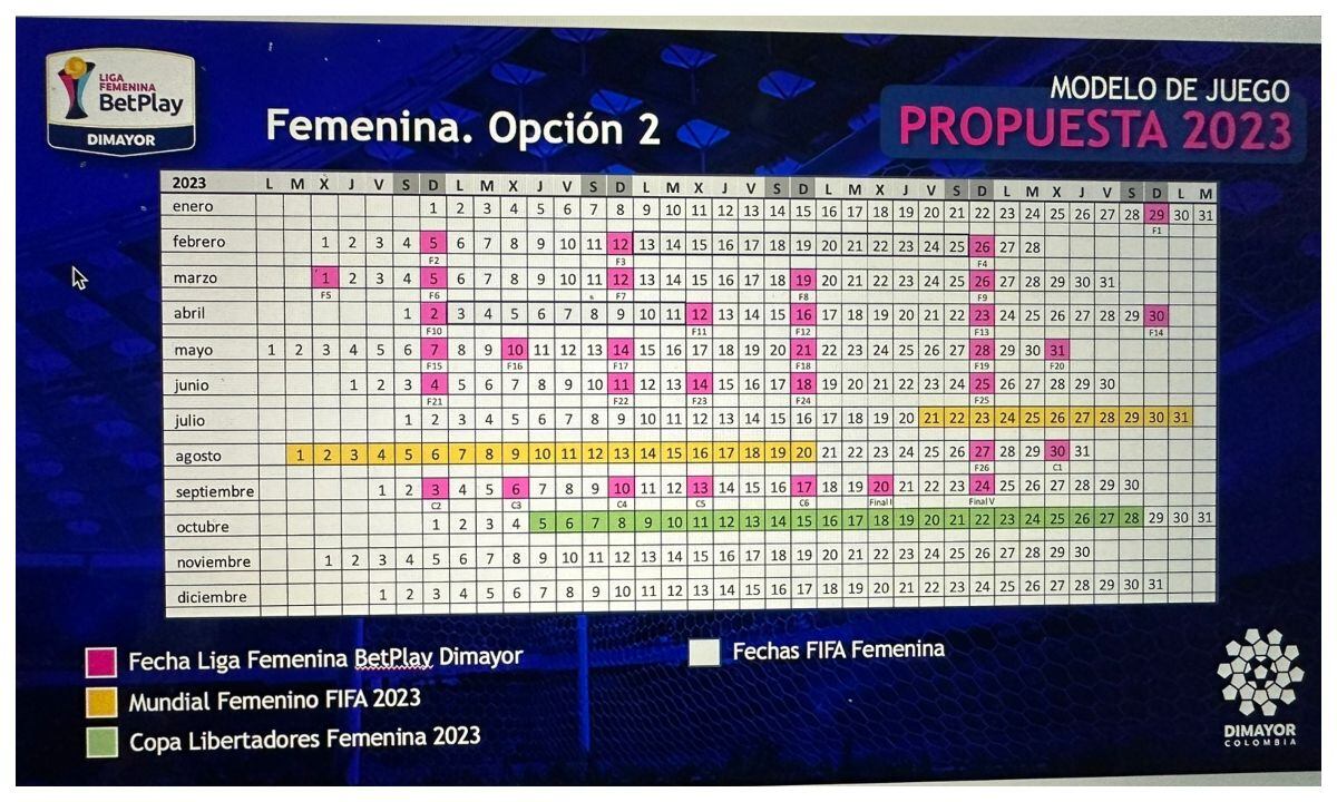 Calendario liga femenina 23/24 pdf