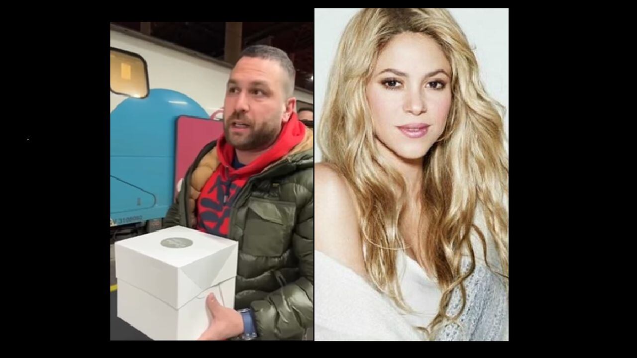 Jordi Martin sorprendió a Shakira con curioso pastel de cumpleaños. Casio y  Twingo no se quedaron atrás