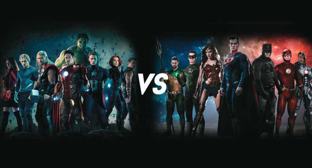 Marvel y DC Comics libran una épica batalla en el cine
