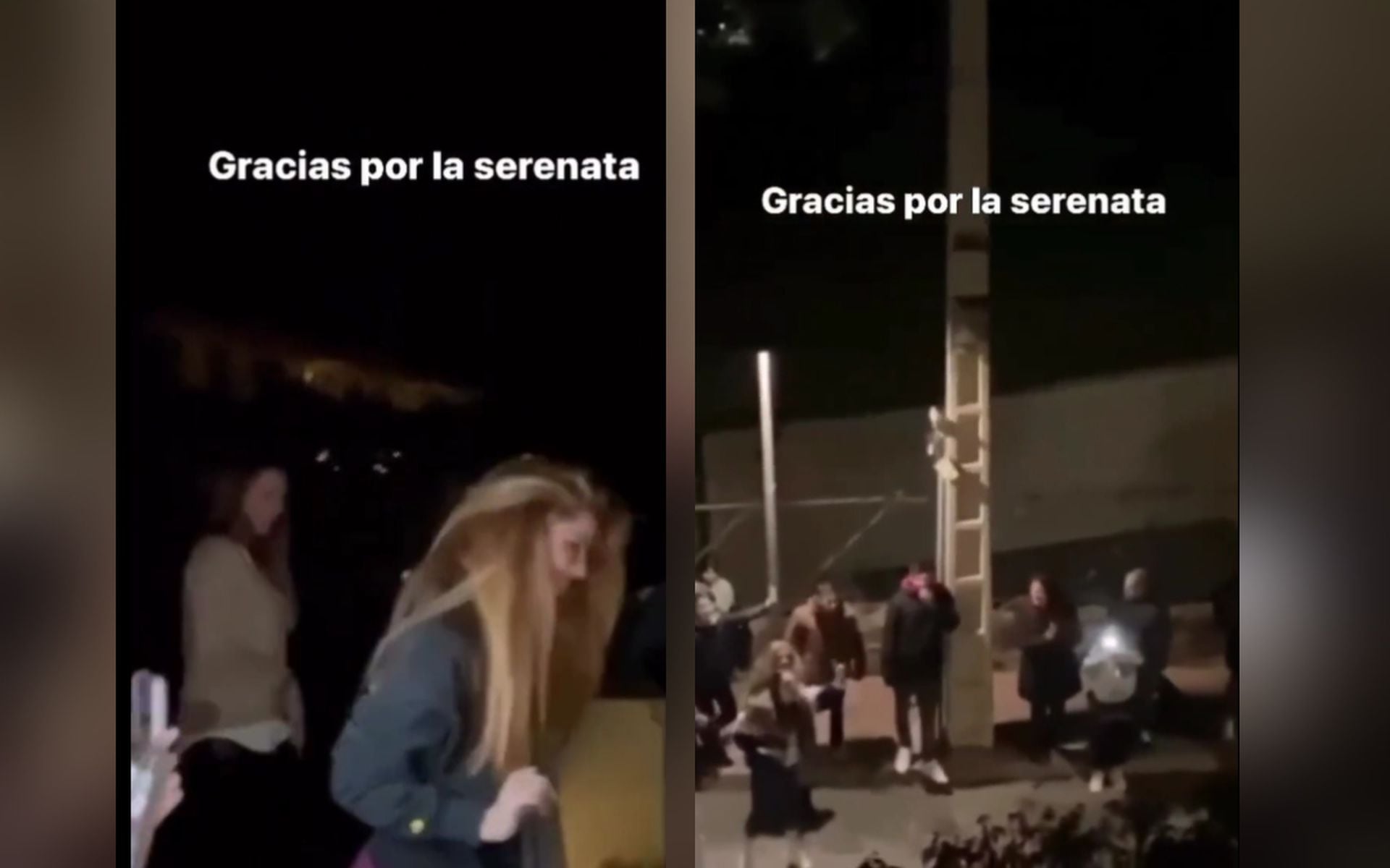 Video | El apoyo de los fans: Shakira recibe serenata de sus seguidoras
