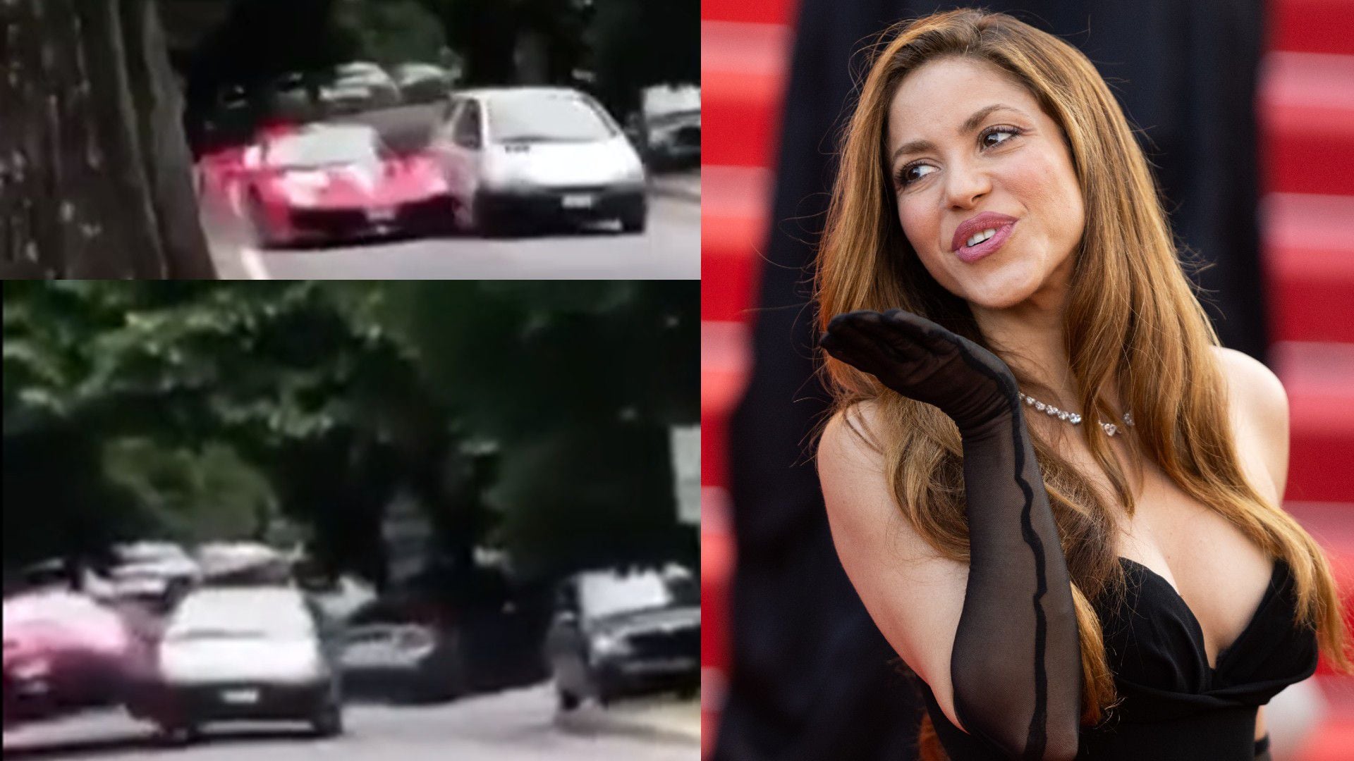 Video | Hicieron quedar mal a Shakira: aparece grabación de Twingo estrellando a un Ferrari; la peor parte la llevó el auto de alta gama