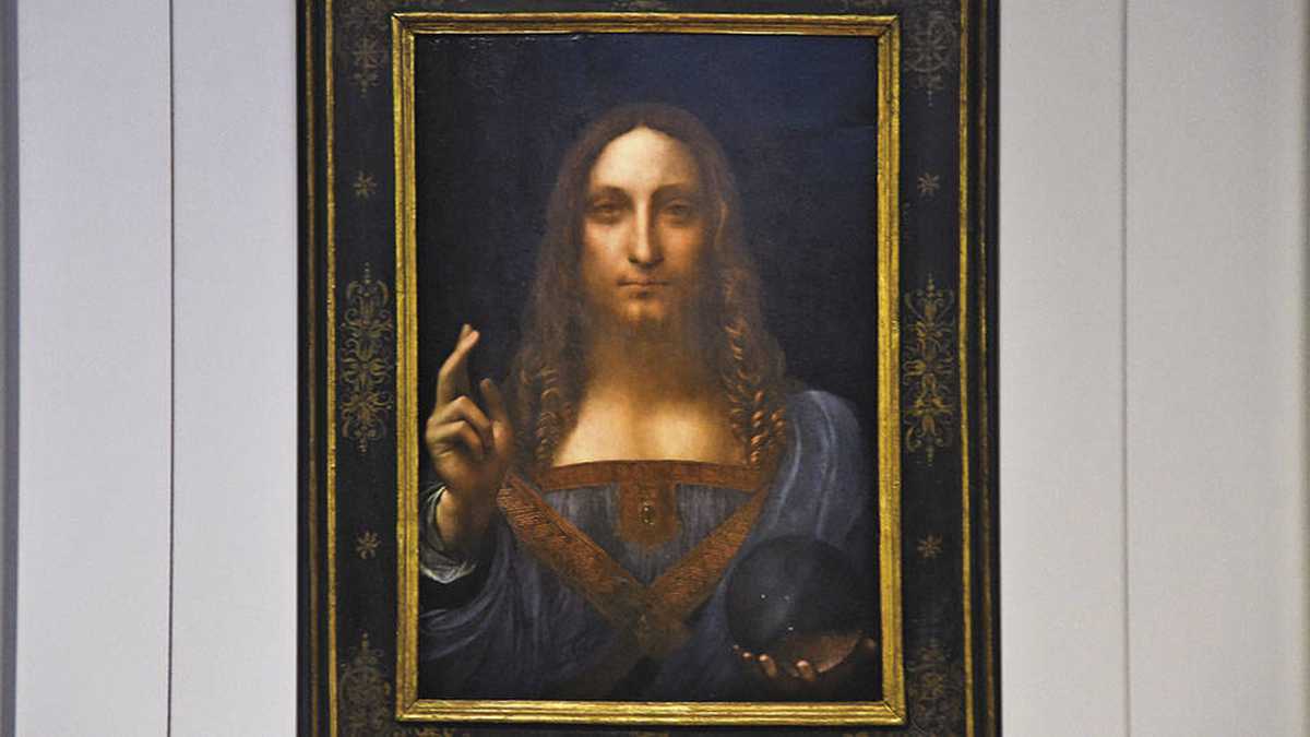 Спаситель мира Леонардо да Винчи аукцион