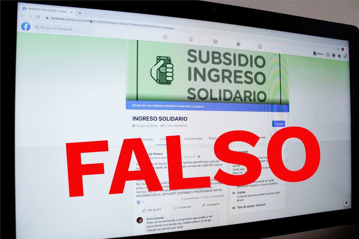 Cuidado Esta Es La Pagina Web Falsa Con La Que Enganan A Beneficiarios De Ingreso Solidario