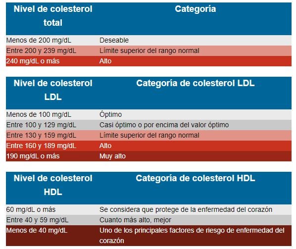 Niveles De Colesterol Cómo Interpretar Los Resultados De Los Exámenes 5427