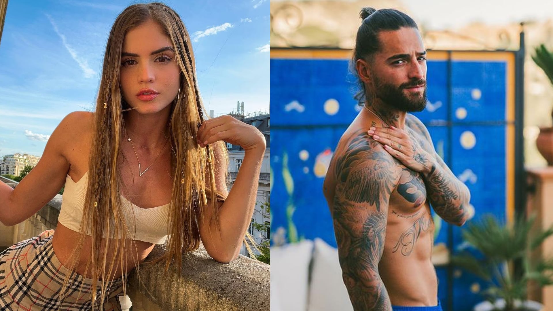 Revelan fotos de Maluma besando a Valeria Duque, la supuesta responsable  del engaño de Rauw a Rosalía