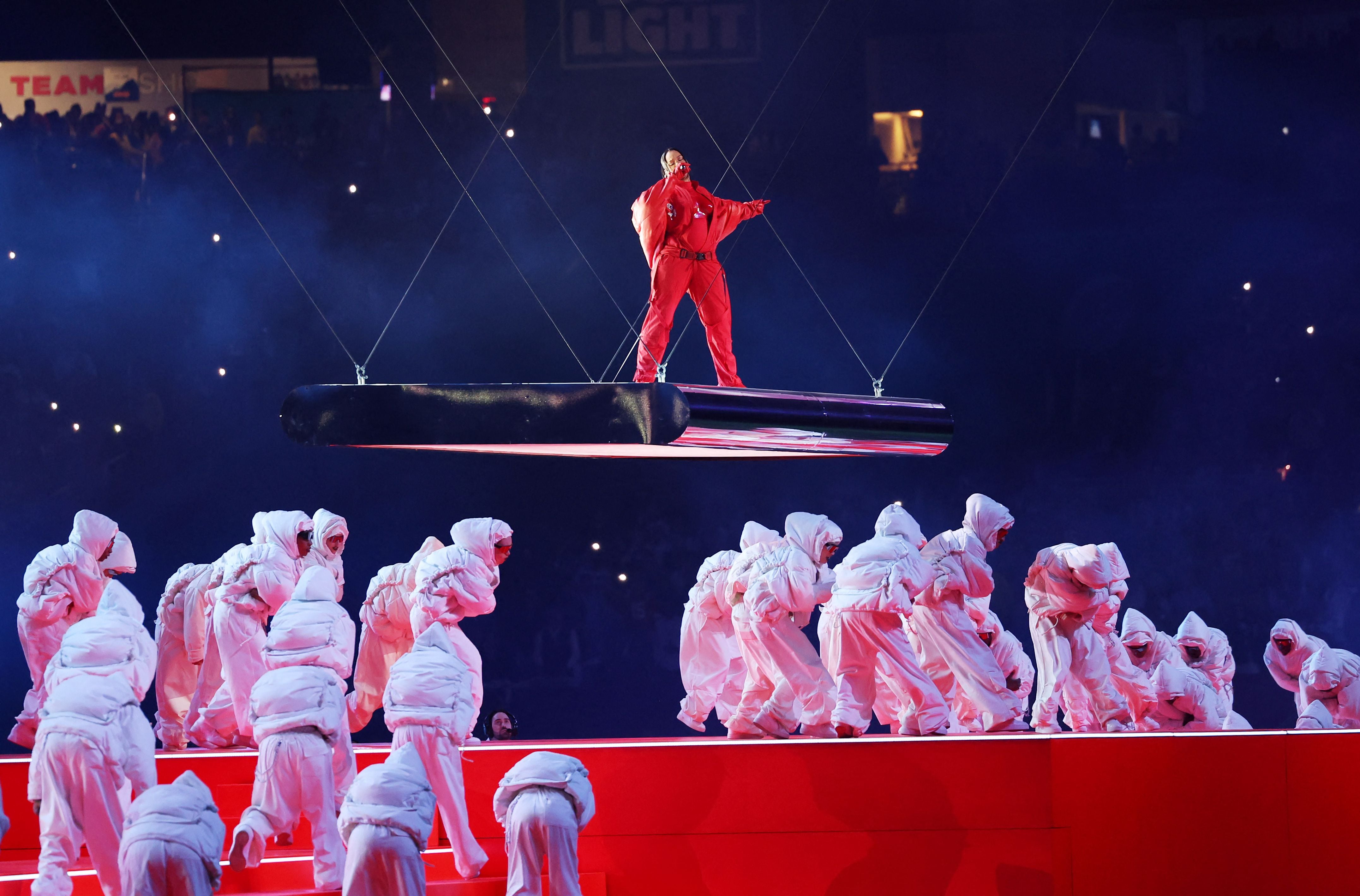 Presentación de medio tiempo del Super Bowl de Rihanna embarazada