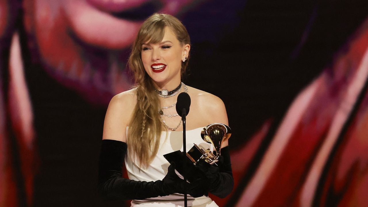 Taylor Swift hace historia en los Grammy marcando récord en la