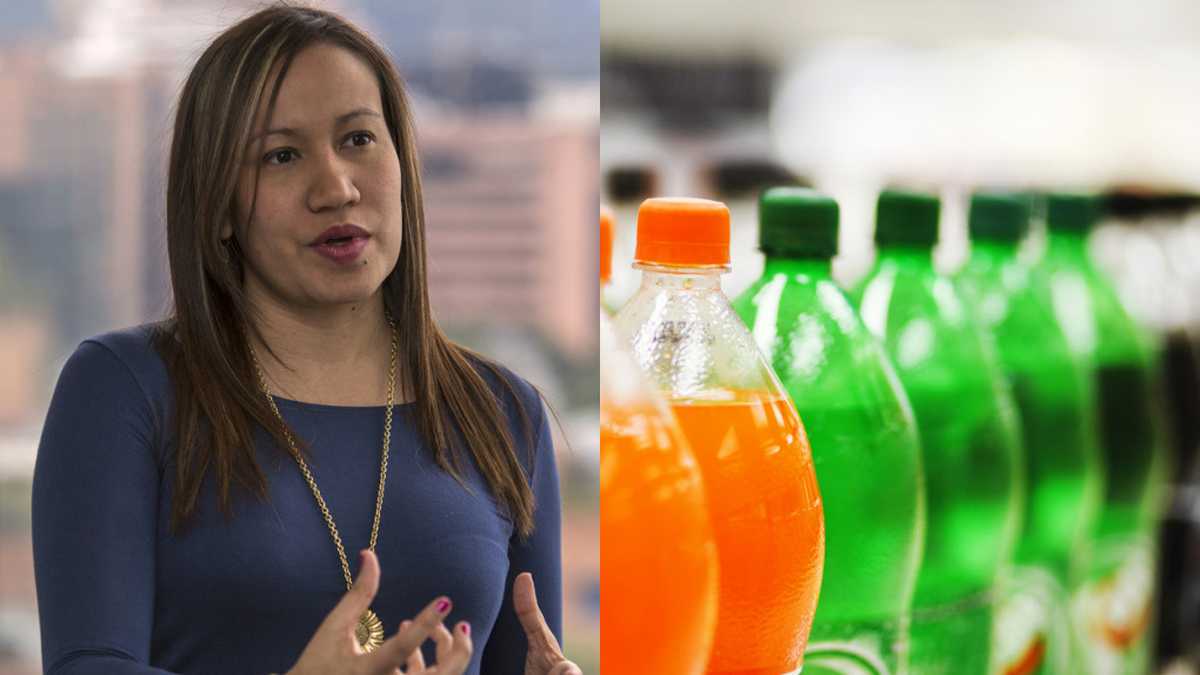 Carolina Corcho propone impuesto a las bebidas azucaradas.