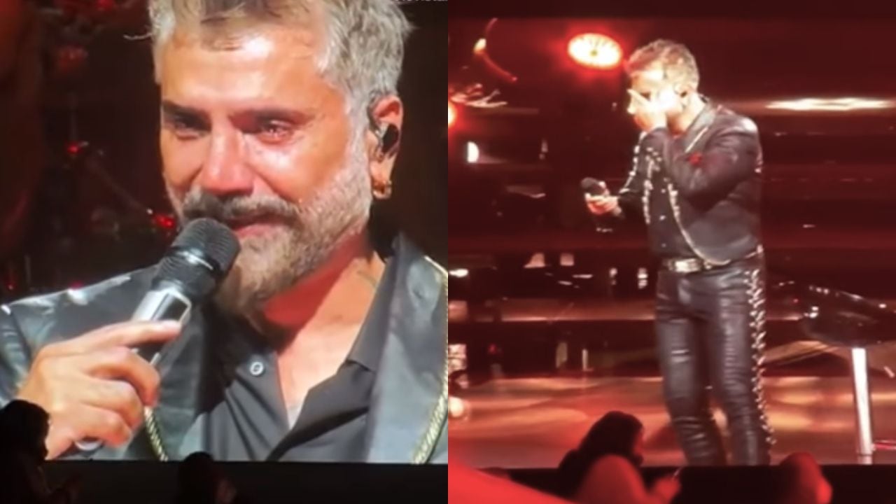 Video | Alejandro Fernández quebró en llanto en pleno concierto que dedicó  a su padre