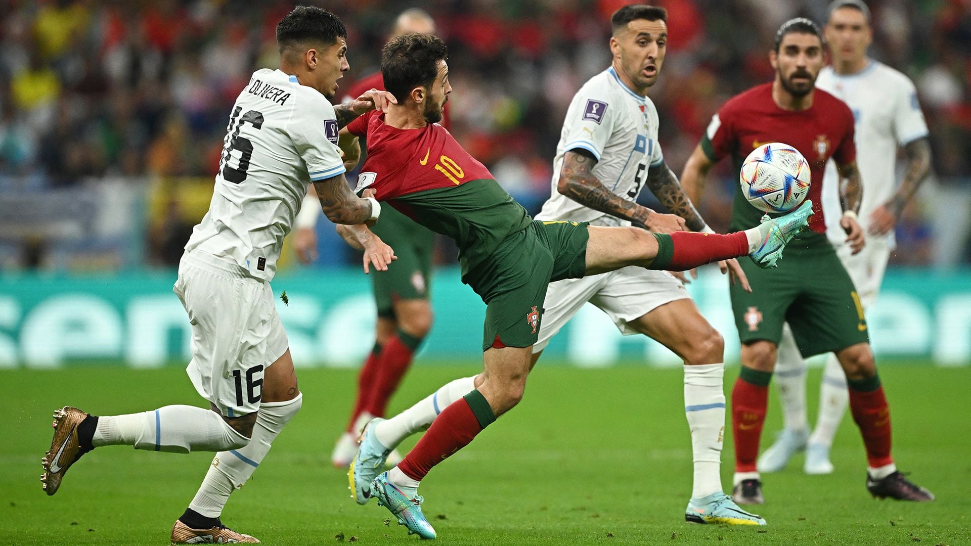 Goles de Uruguay vs Portugal por el Mundial de Qatar 2022