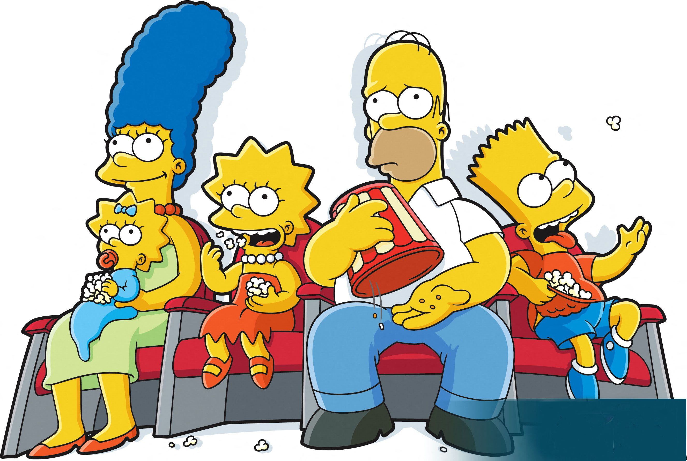 Los Simpson, según AL JEAN.
