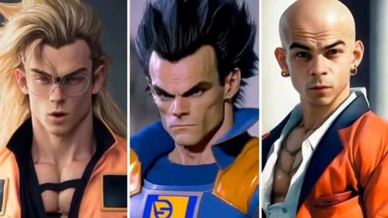 8 personagens de Dragon Ball que se tornaram reais com Inteligência  Artificial