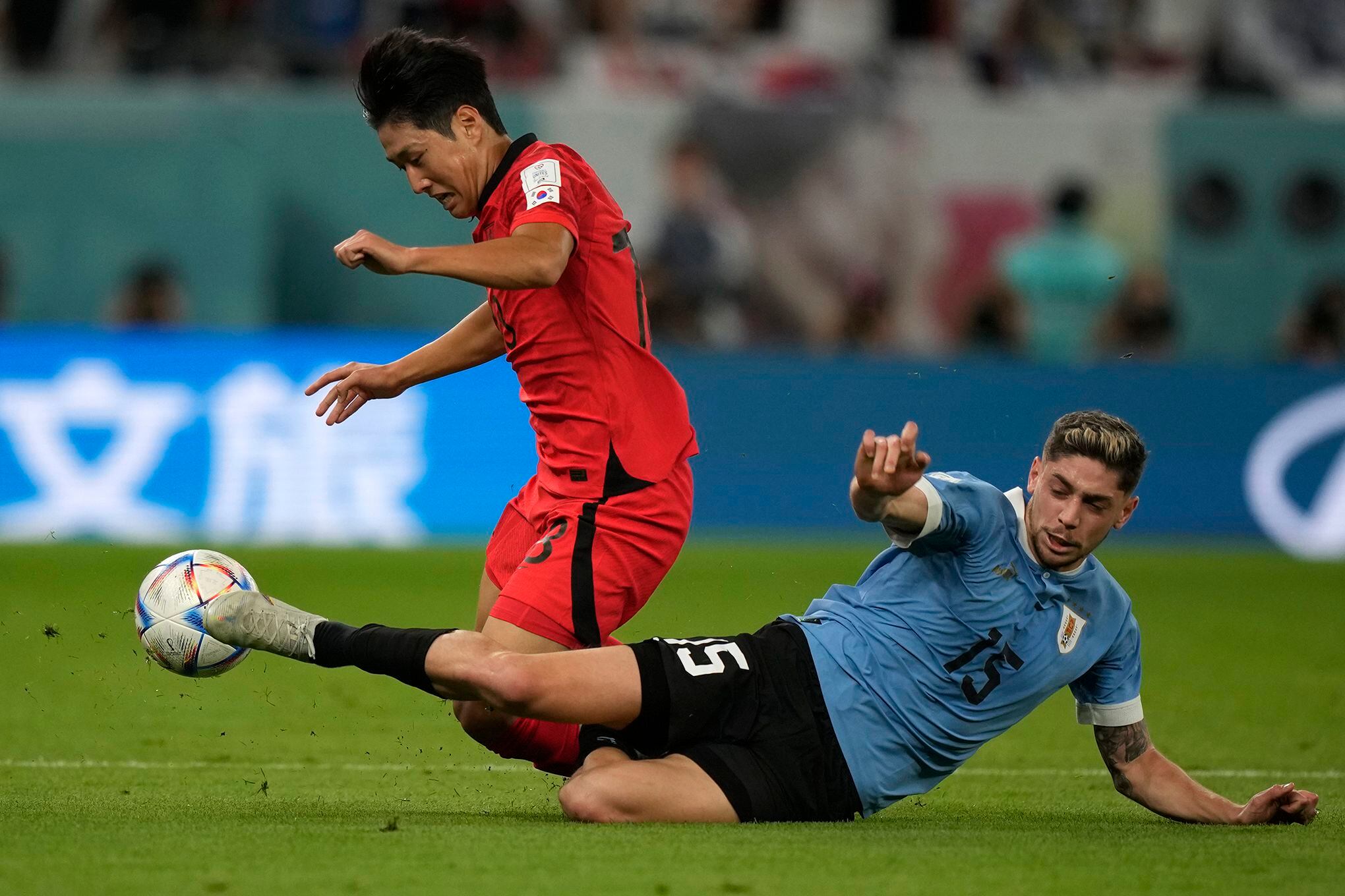 Ni Uruguay ni Valverde pueden con Corea del Sur