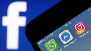 GETTY IMAGES / Facebook, Messenger, WhatsApp and Instagram suffered a massive drop throughout this Wednesday.