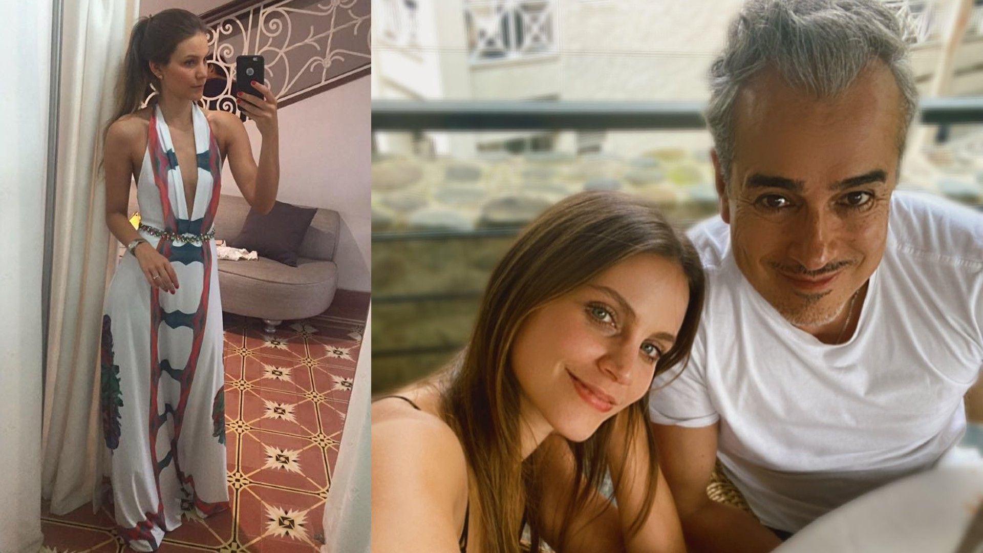 Ella es Bel Gutiérrez, la esposa de Jorge Enrique Abello, quien es 23 años  menor que el actor