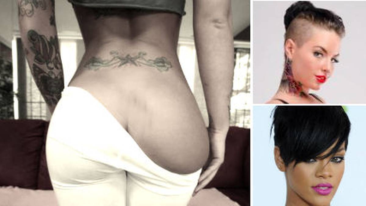 Rihanna Porno - Rihanna le roba el trasero a una actriz porno