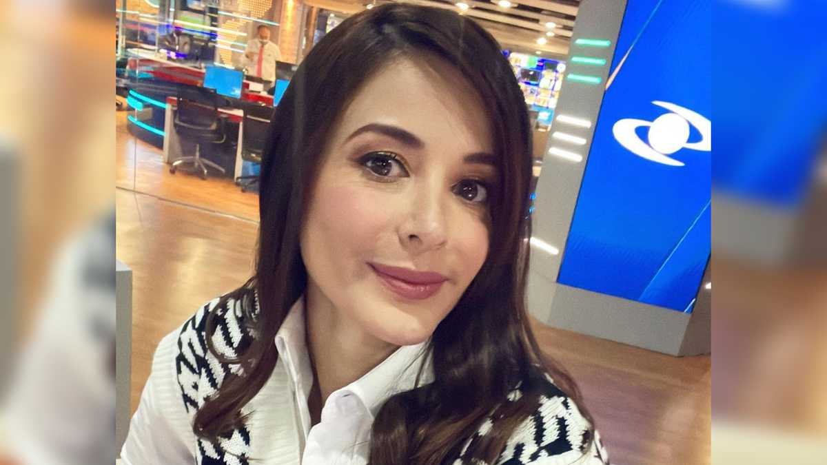 “dios Mío” Presentadora De ‘noticias Caracol Pasó Tremendo Susto En Vivo 5010