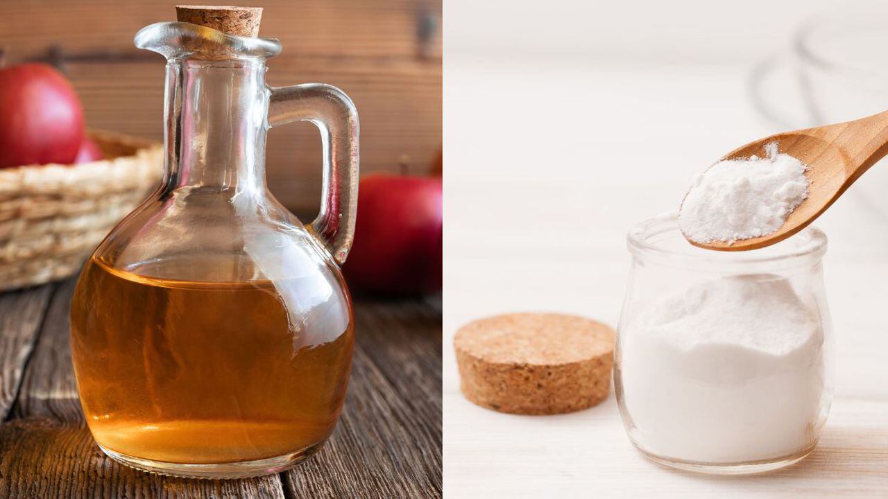 Qué beneficios tiene el vinagre de manzana con bicarbonato?