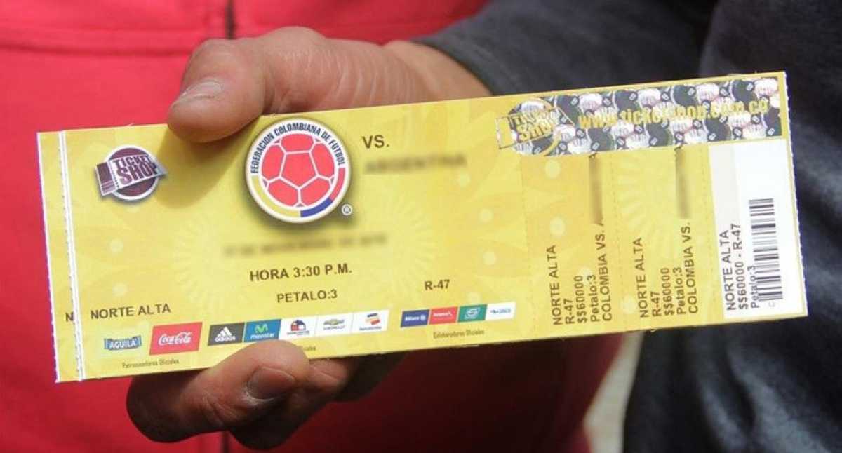 Colombia vs Brasil se dispara la reventa de boletas con precios