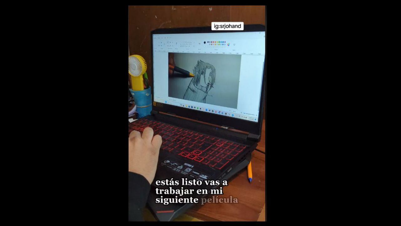 Mexicano hace parodia sobre la historia de Geraldine Fernández
Foto: captura de pantalla TikTok @alexdesventura