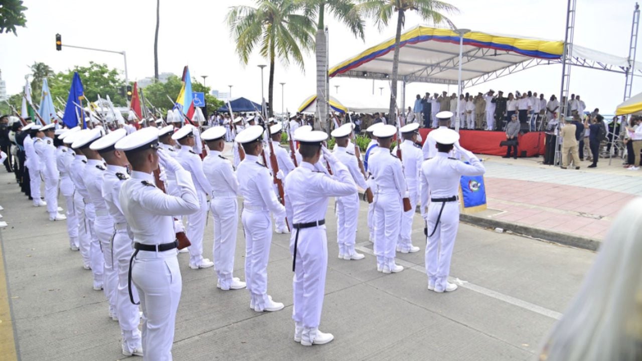 Por Primera Vez El Desfile Militar Del 20 De Julio Por La Independencia De Colombia Se 5054