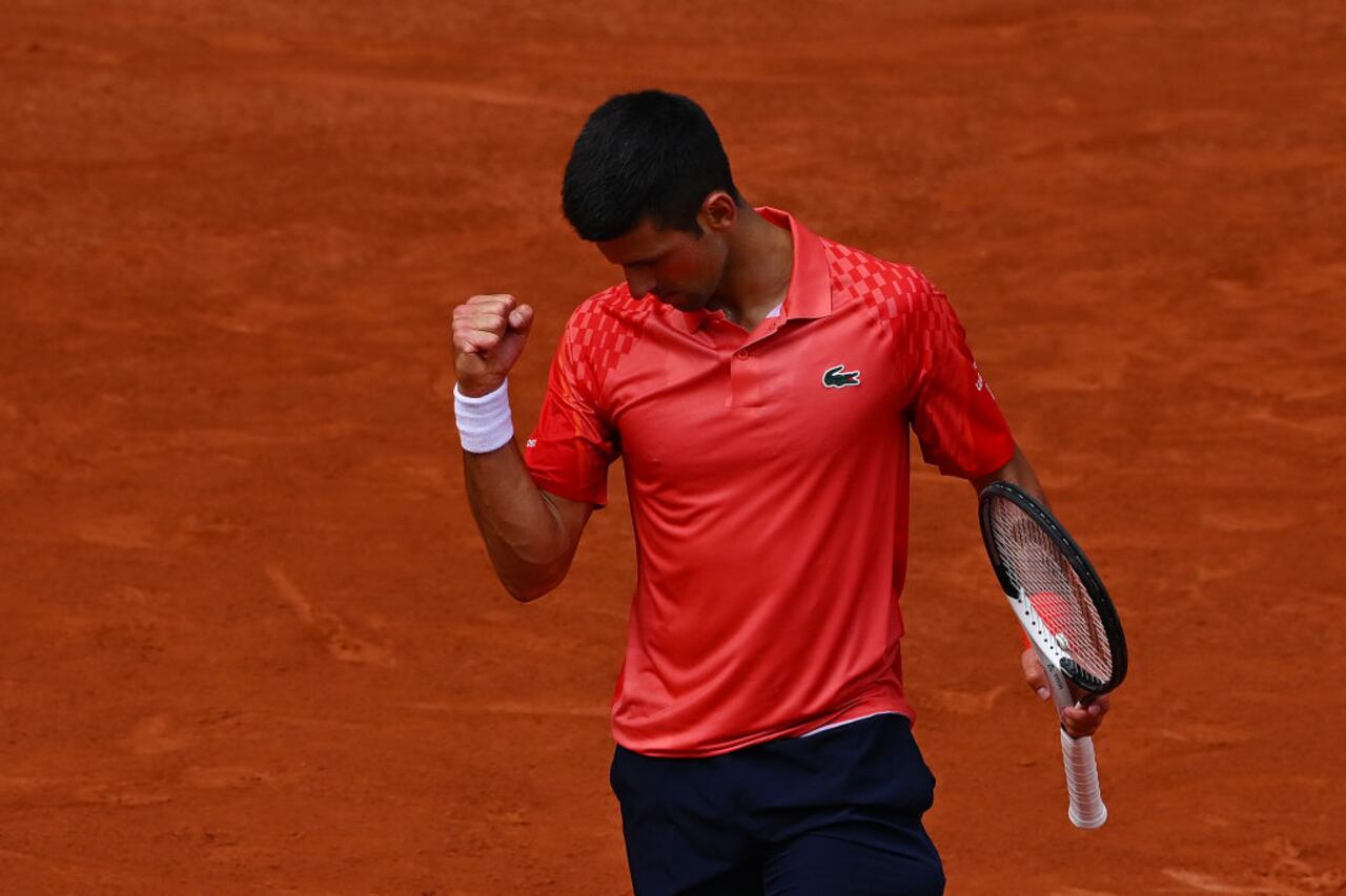 El tenista serbio, Novak Djokovic, disputa la final de Roland Garros