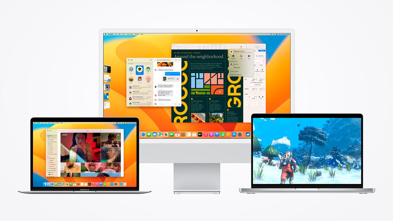 macOS Ventura es la nueva versión del sistema operativo para equipos Apple.