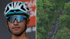 Santiago Buitrago salió ileso en la etapa 5 del Critérium del Dauphiné