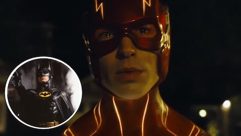 Michael Keaton regresa como Batman en el nuevo tráiler de ‘The Flash’.