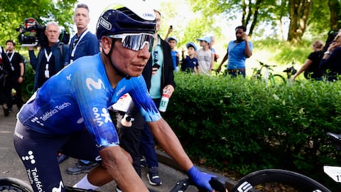 Nairo Quintana, ciclista colombiano del Movistar Team