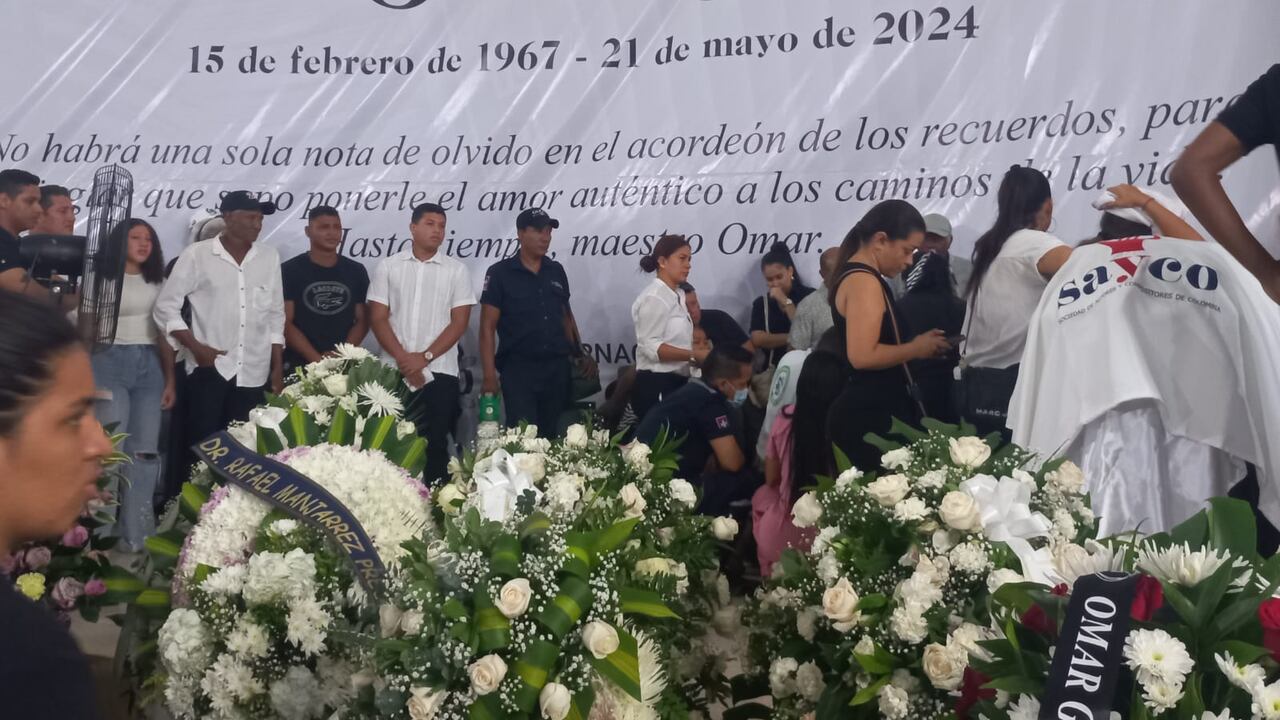 Omar Geles funeral