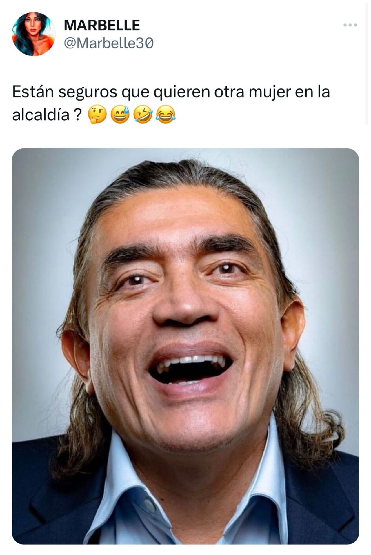 Marbelle se burla de Gustavo Bolívar luego de confirmar su candidatura a la Alcaldía de Bogotá