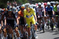 Imagen de la segunda etapa del Tour de Francia 2024, este domingo 30 de junio.