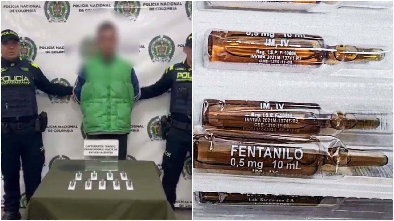 Sorprenden a hombre que pretendía vender nueve ampolletas de fentanilo en reconocida zona de rumba en Bogotá; así las consiguió