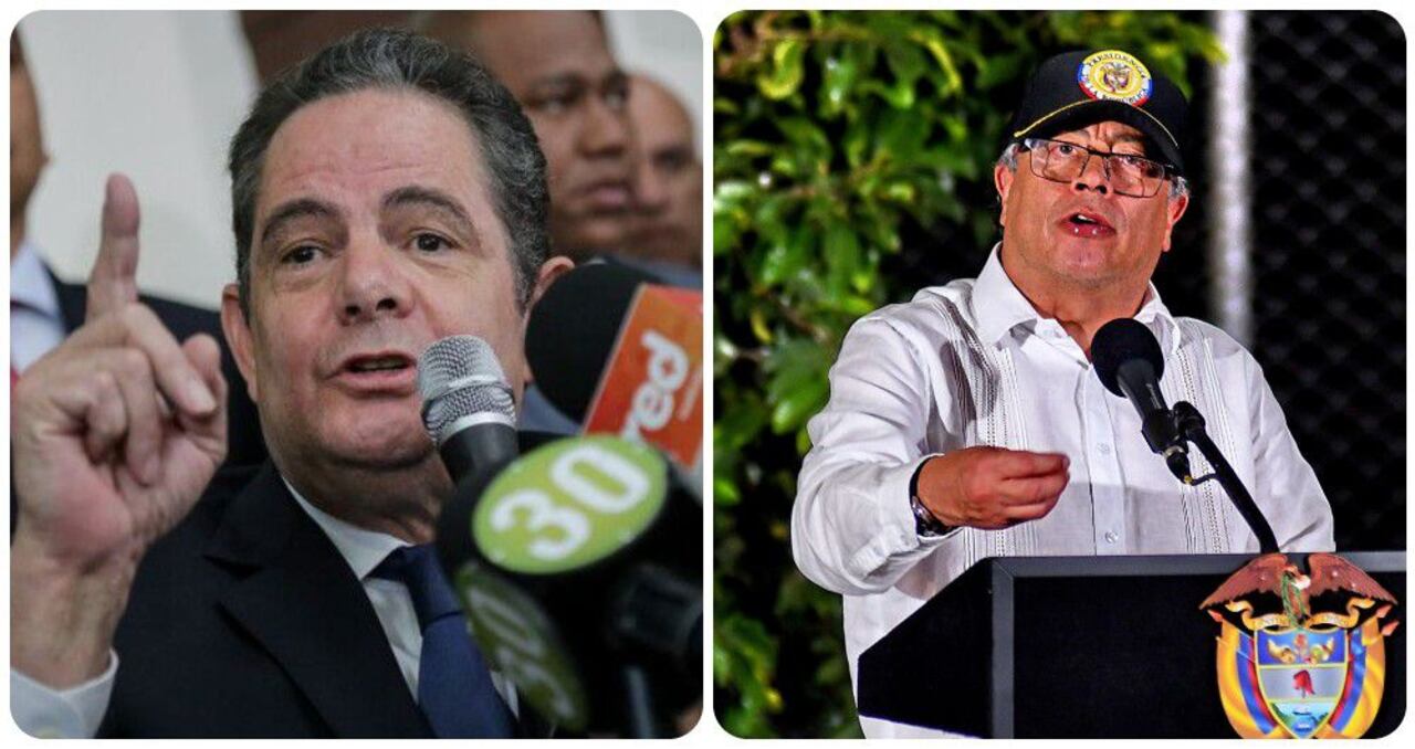 Germán Vargas Lleras y Gustavo Petro.