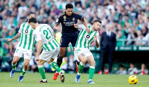 Real Madrid no pudo pasar del empate ante Real Betis en LaLiga