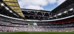 El estadio de Wembley el 18 de mayo de 2024 en Londres, Inglaterra (Foto de Andrew Kearns - CameraSport vía Getty Images)
