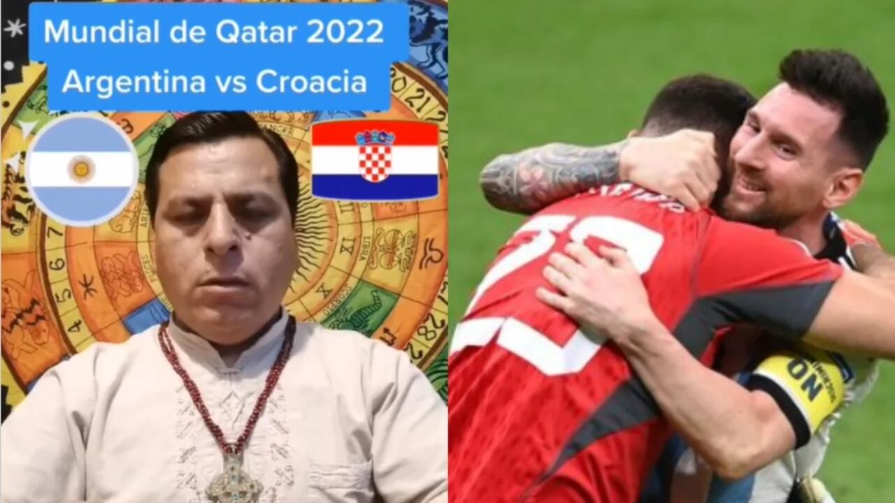 Tarotista Juan de Dios vaticinó que Argentina derrotaría a Croacia en la semifinal de Qatar 2022.
