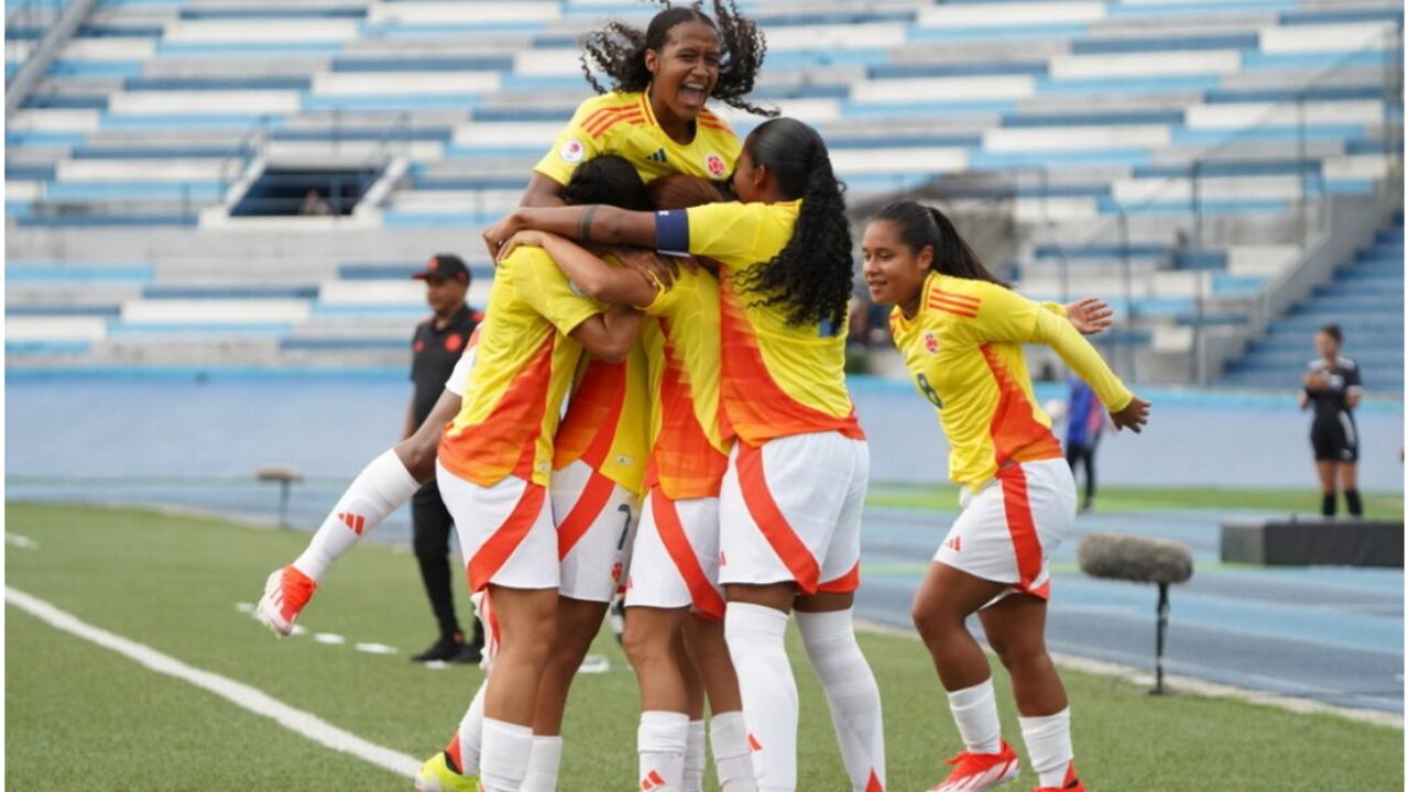 Selección Colombia Femenina sub 20 venció a Chile en el sudamericano de la categoría