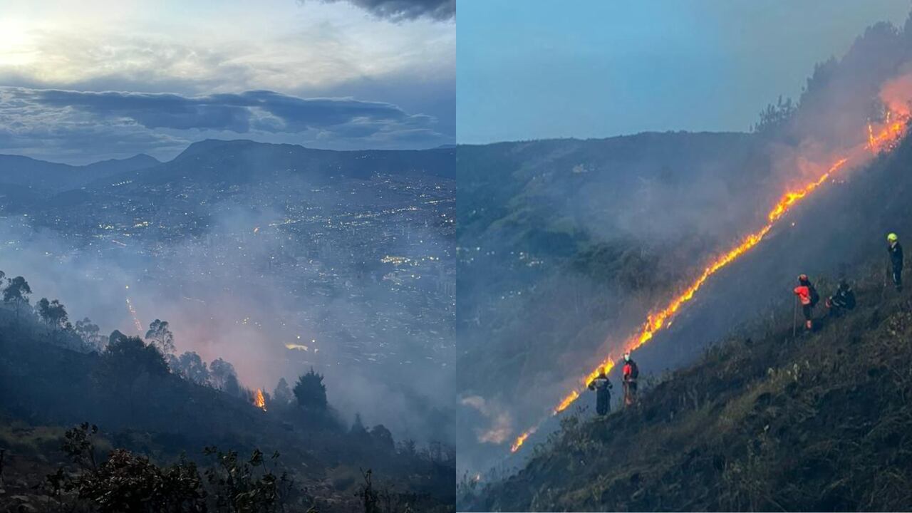 Incendios en Medellín.