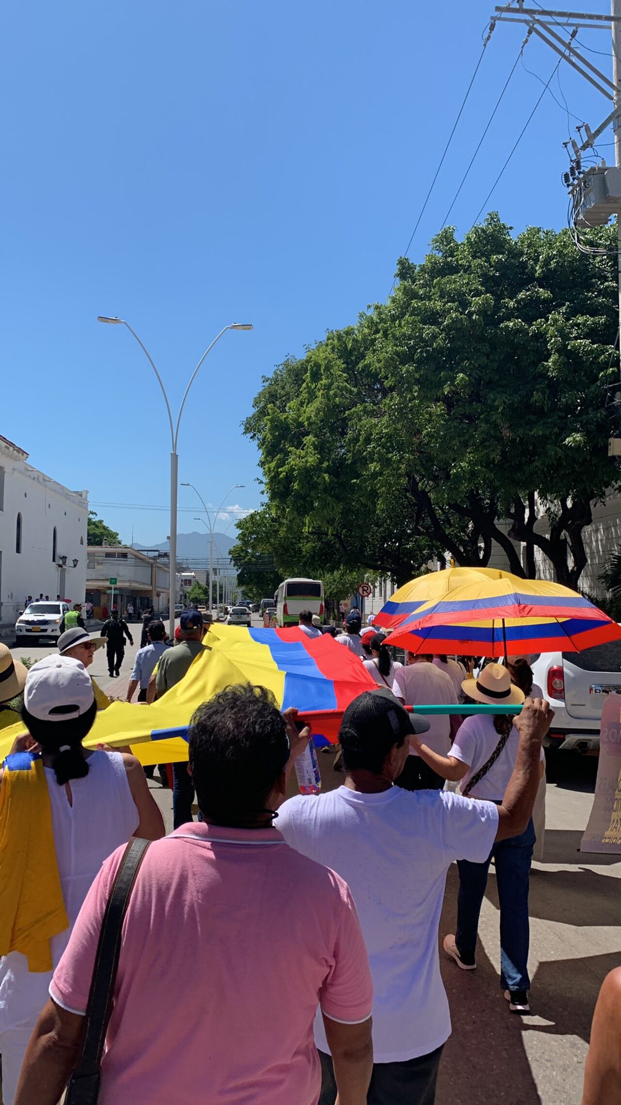 Marcha La Mayoría Santa Marta