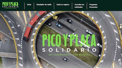 Pico y Placa Solidario en Bogotá
