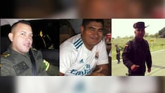 Tres policías asesinados en dos meses en Barranquilla y Soledad.