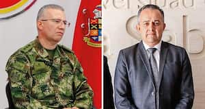 Fuentes militares aseguraron que el coronel Juan Carlos Mazo (der.) fue decisivo para el reintegro del general Emilio Cardozo (izq.), quien será el nuevo comandante del Ejército. 