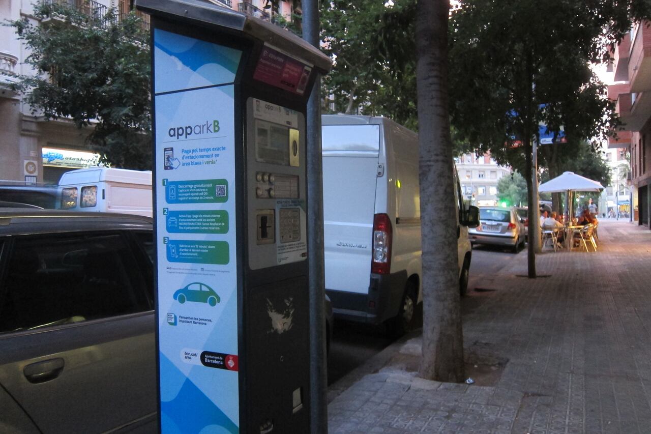 Parquímetro en Barcelona