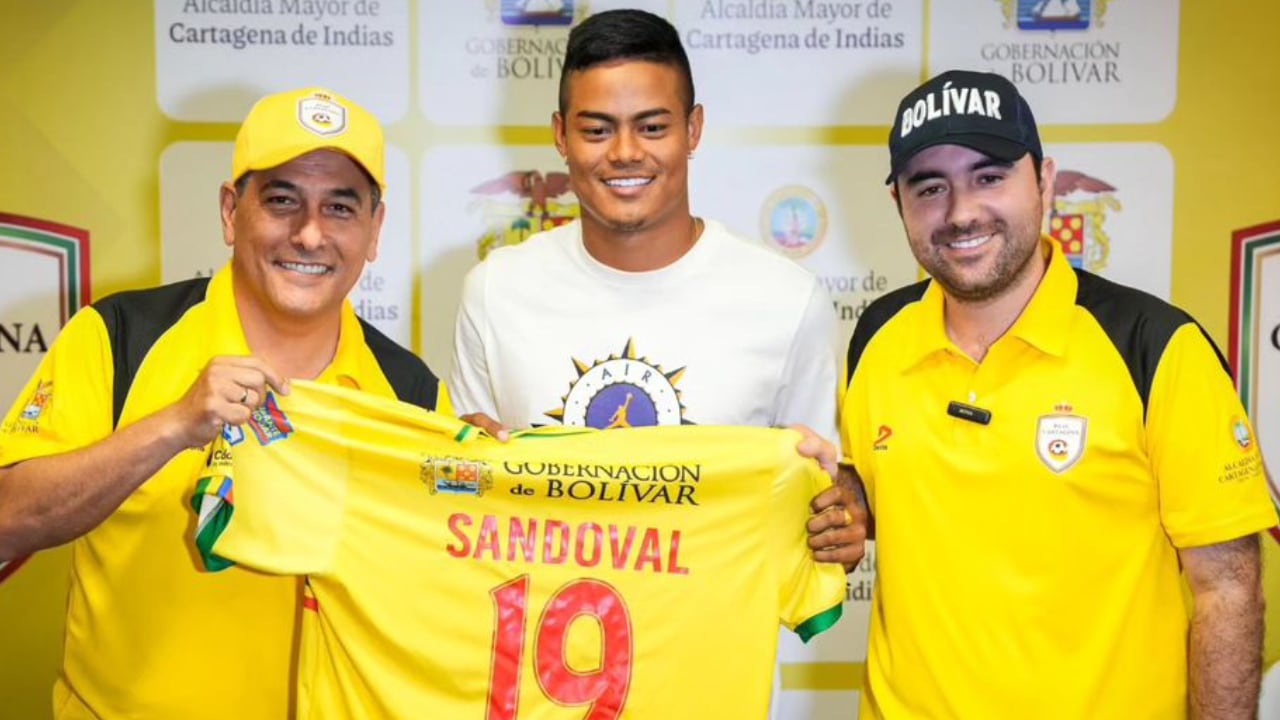'Chino' Sandoval llegó al Real Cartagena este semestre