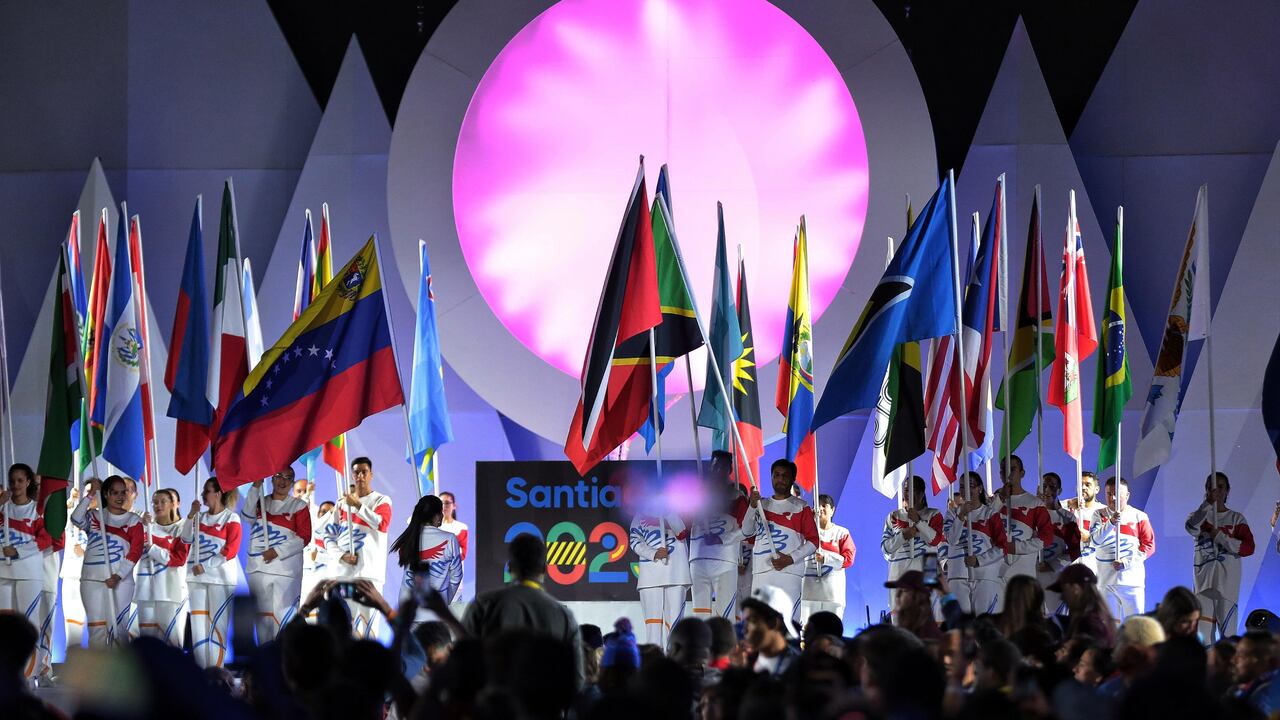 Imagen de la ceremonia de clausura de los Juegos Panamericanos de Santiago 2023.