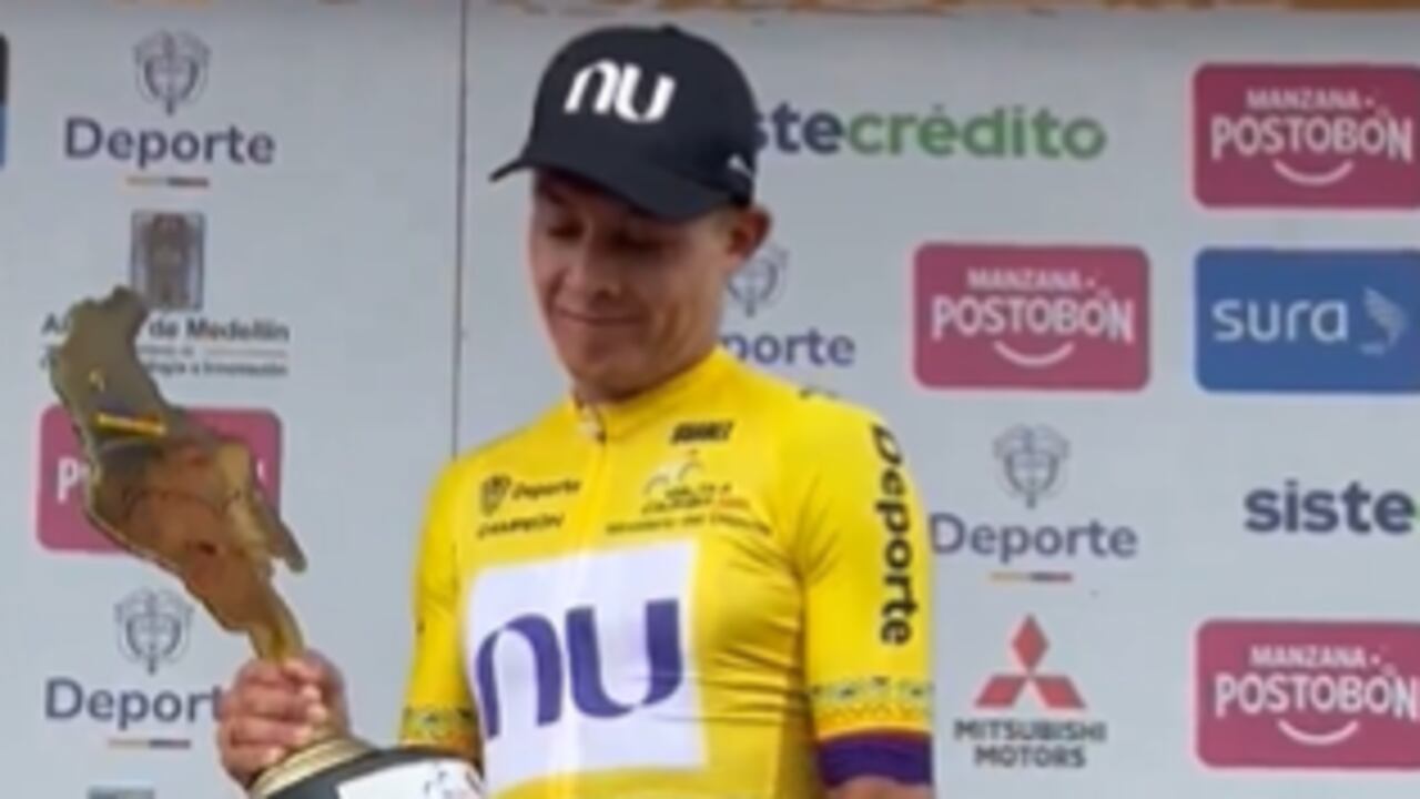 Rodrigo Contreras, campeón de la Vuelta a Colombia 2024