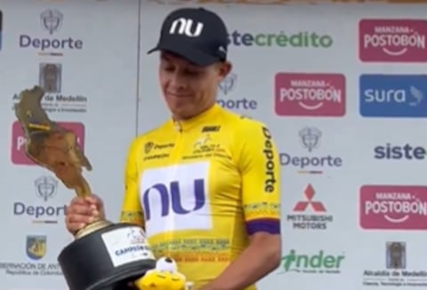 Rodrigo Contreras, campeón de la Vuelta a Colombia 2024
