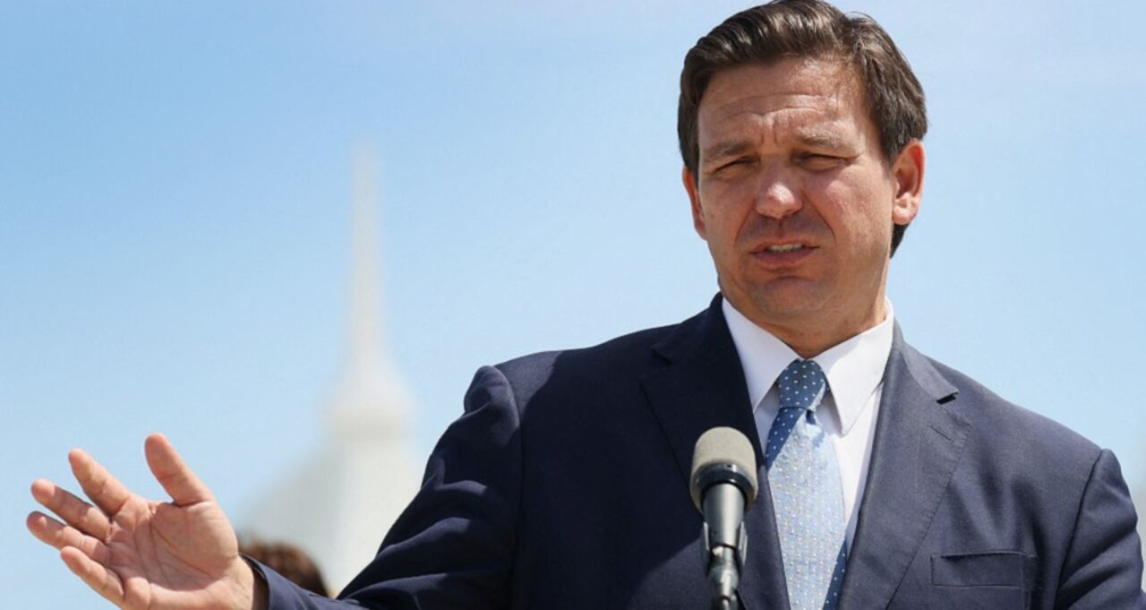 Ron DeSantis, gobernador de Florida.